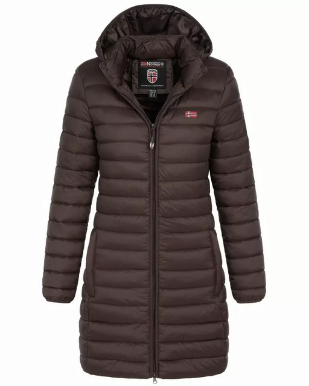 Geographical Norway Steppmantel Winter Jacke Steppjacke Parka Lange Kapuzen günstig online kaufen