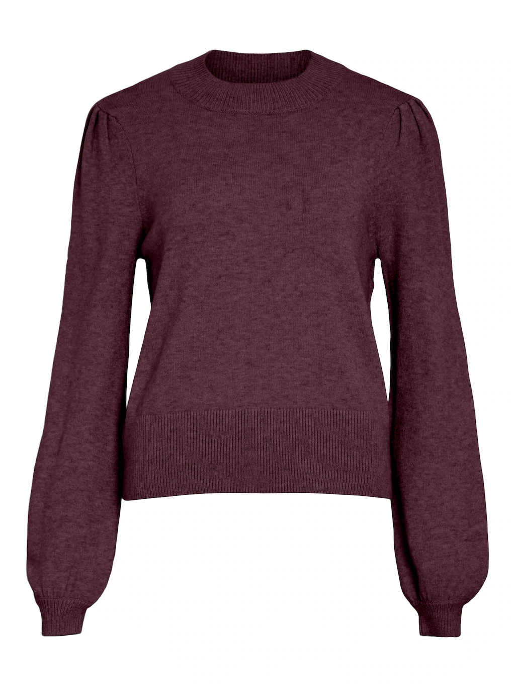 Vila Rundhalspullover "VIRIL TURTLE-NK BALLOON L/S TOP - NOOS" günstig online kaufen