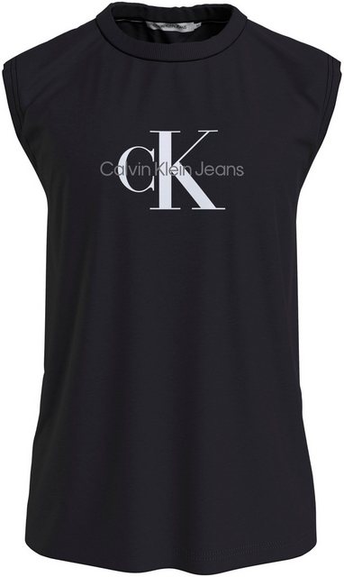 Calvin Klein Jeans T-Shirt MONOLOGO SLEEVELESS TEE mit Markenlabel günstig online kaufen