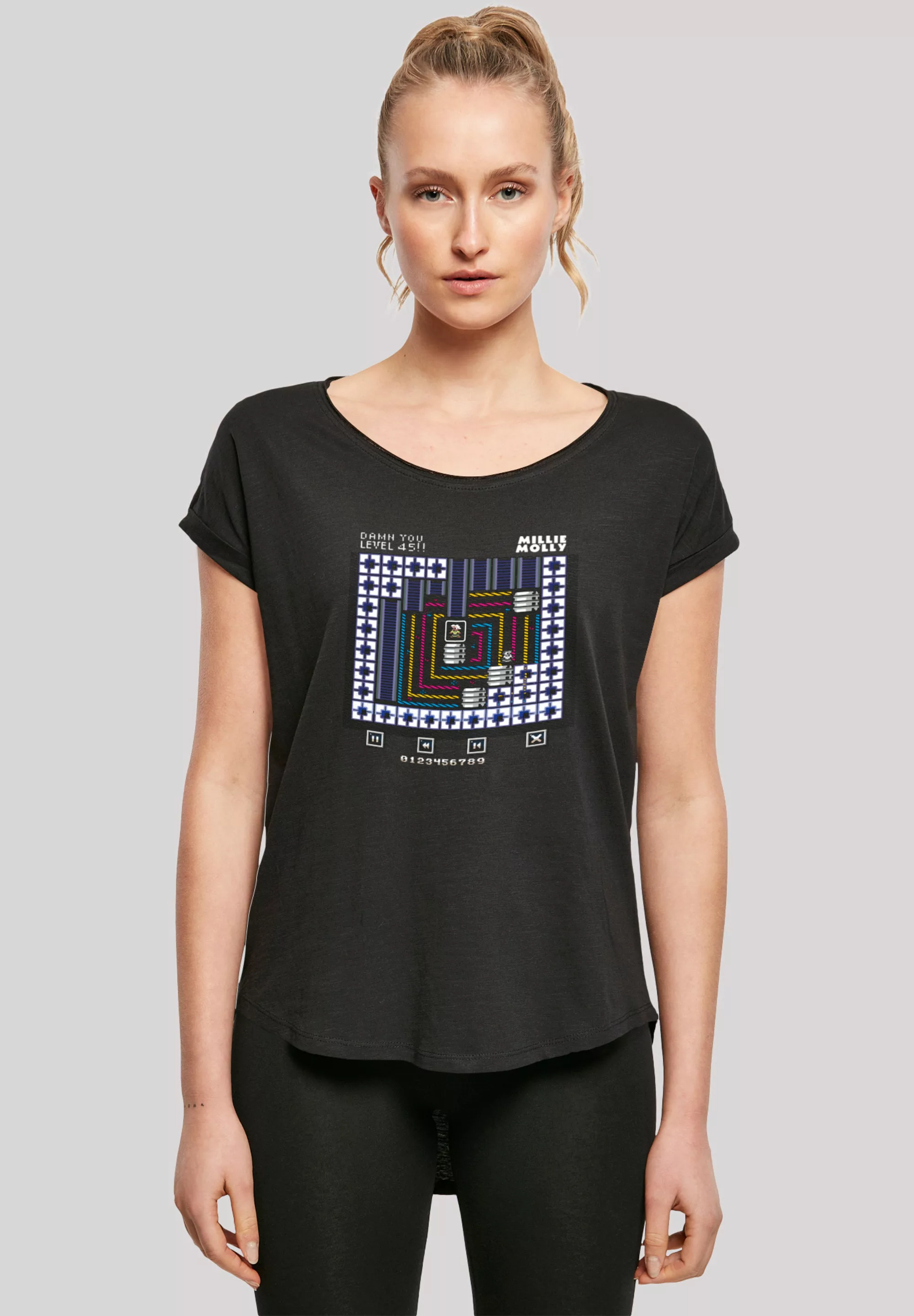 F4NT4STIC T-Shirt "Retro Gaming Level 45", Print günstig online kaufen