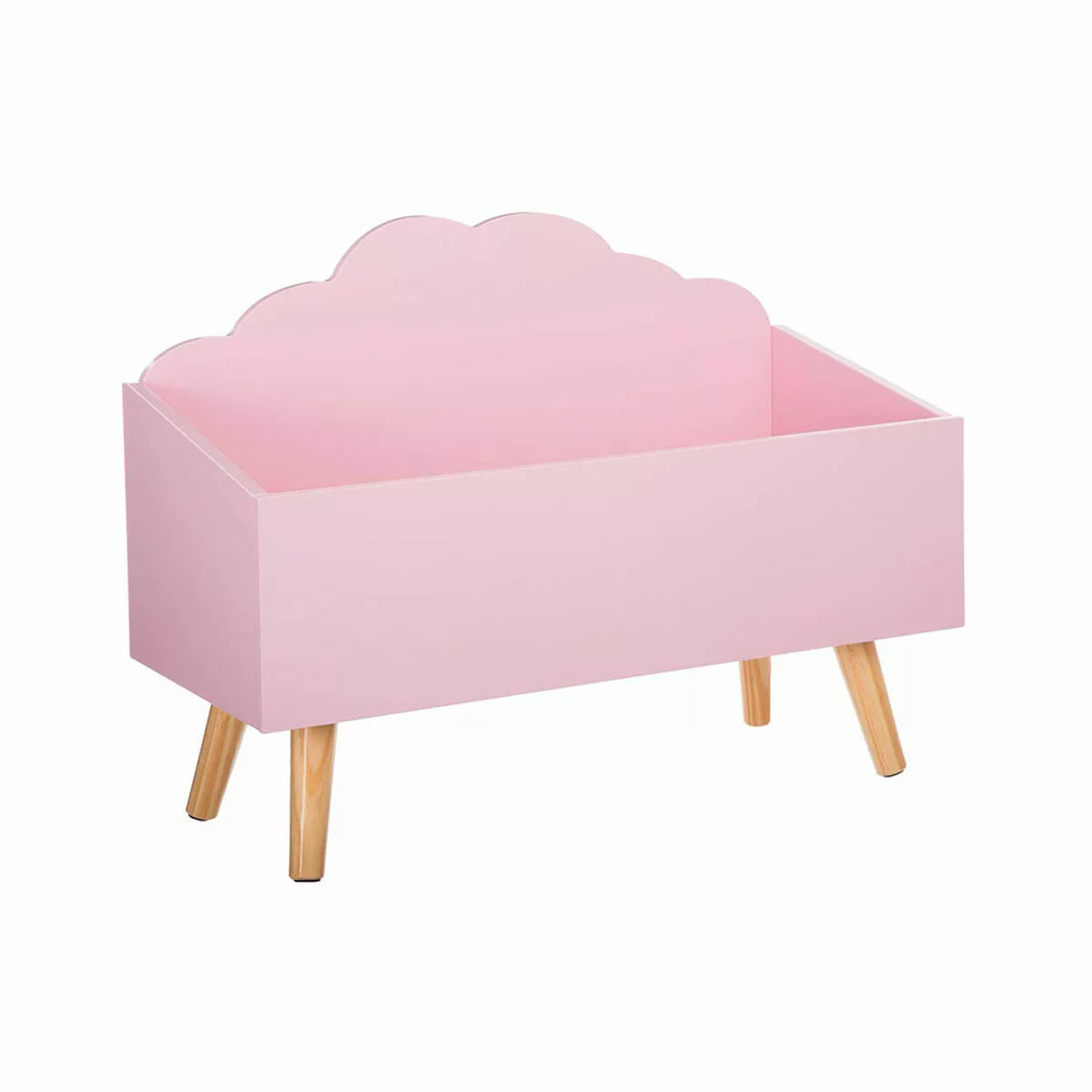 Truhe 5five Wolken Für Kinder Rosa Holz Mdf (58 X 28 X 45,5 Cm) günstig online kaufen