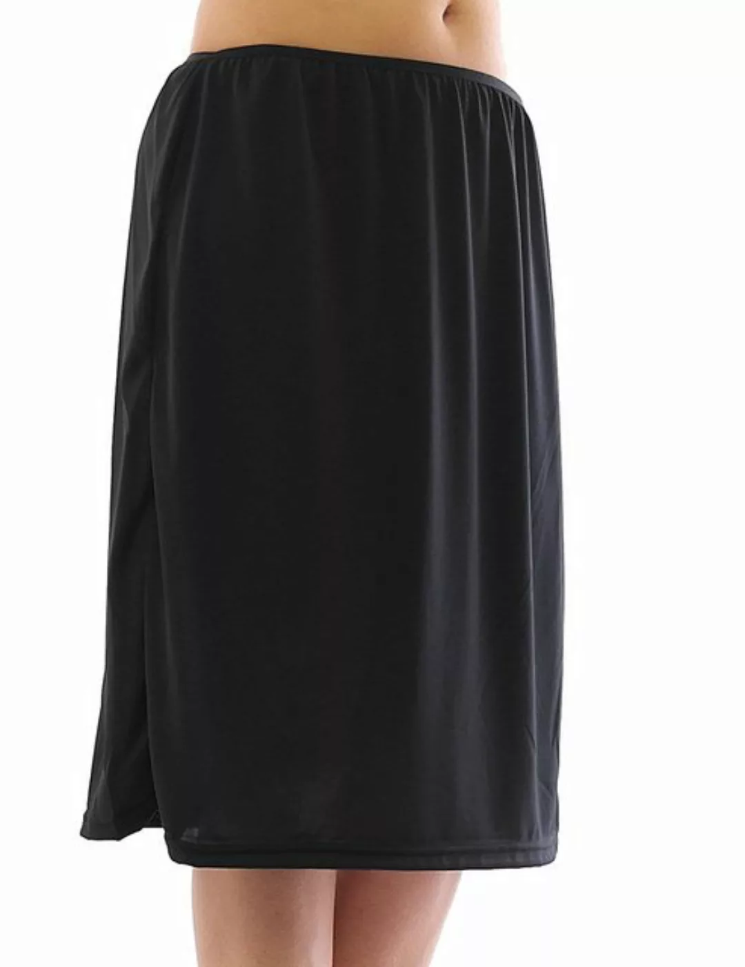 YESET Unterrock Maxi Unterrock Gummibund Falten Rock Skirt Maxirock Schwarz günstig online kaufen