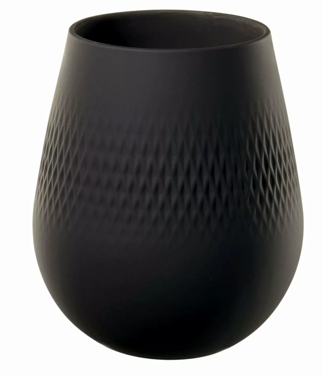 Villeroy & Boch Manufacture Manufacture Collier noir Vase No.2 Carré klein günstig online kaufen