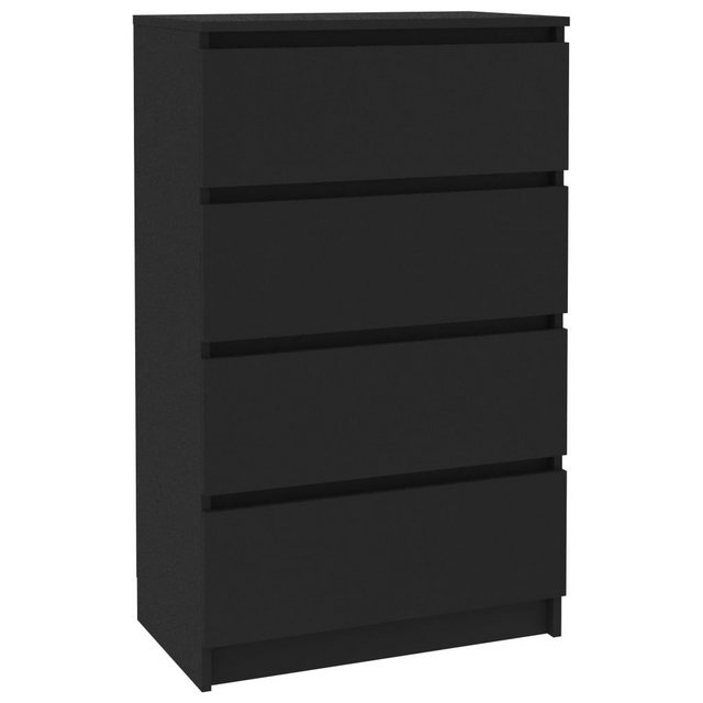 DOTMALL Beistellschrank Sideboard Schwarz 60x35x98,5 cm Holzwerkstoff günstig online kaufen