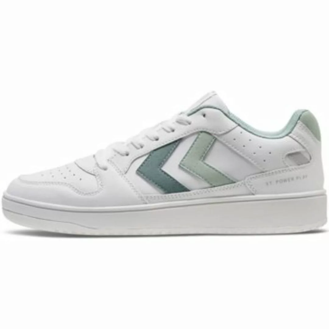 hummel  Sneaker ST. POWER PLAY WMNS WHITE/SILT GREEN 218557 9151-9151 günstig online kaufen