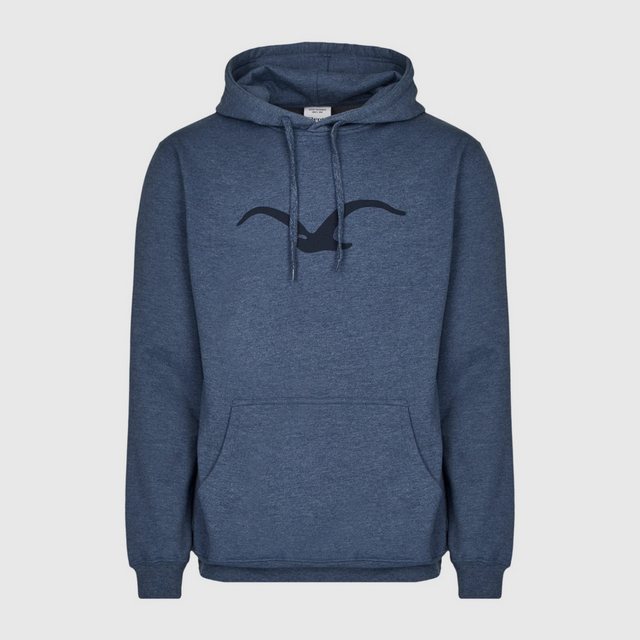 Cleptomanicx Kapuzenpullover Cleptomanicx Regular Hooded "Möwe" Heather Blu günstig online kaufen