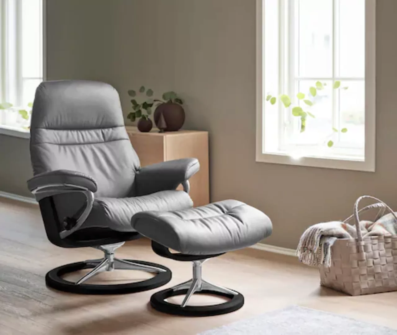 Stressless® Fußhocker »Sunrise«, mit Signature Base, Gestell Schwarz günstig online kaufen