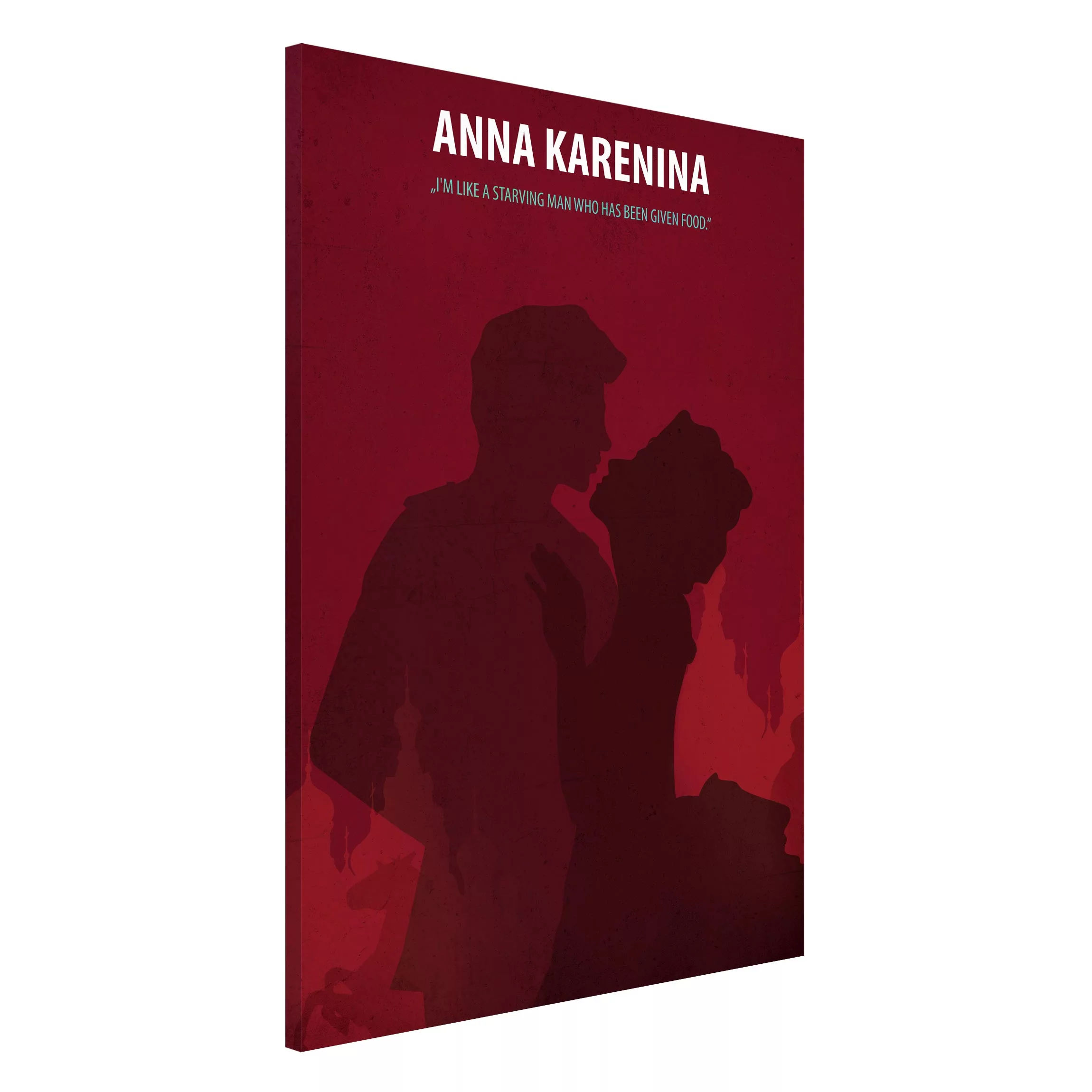 Magnettafel Abstrakt - Hochformat 2:3 Filmposter Anna Karenina günstig online kaufen