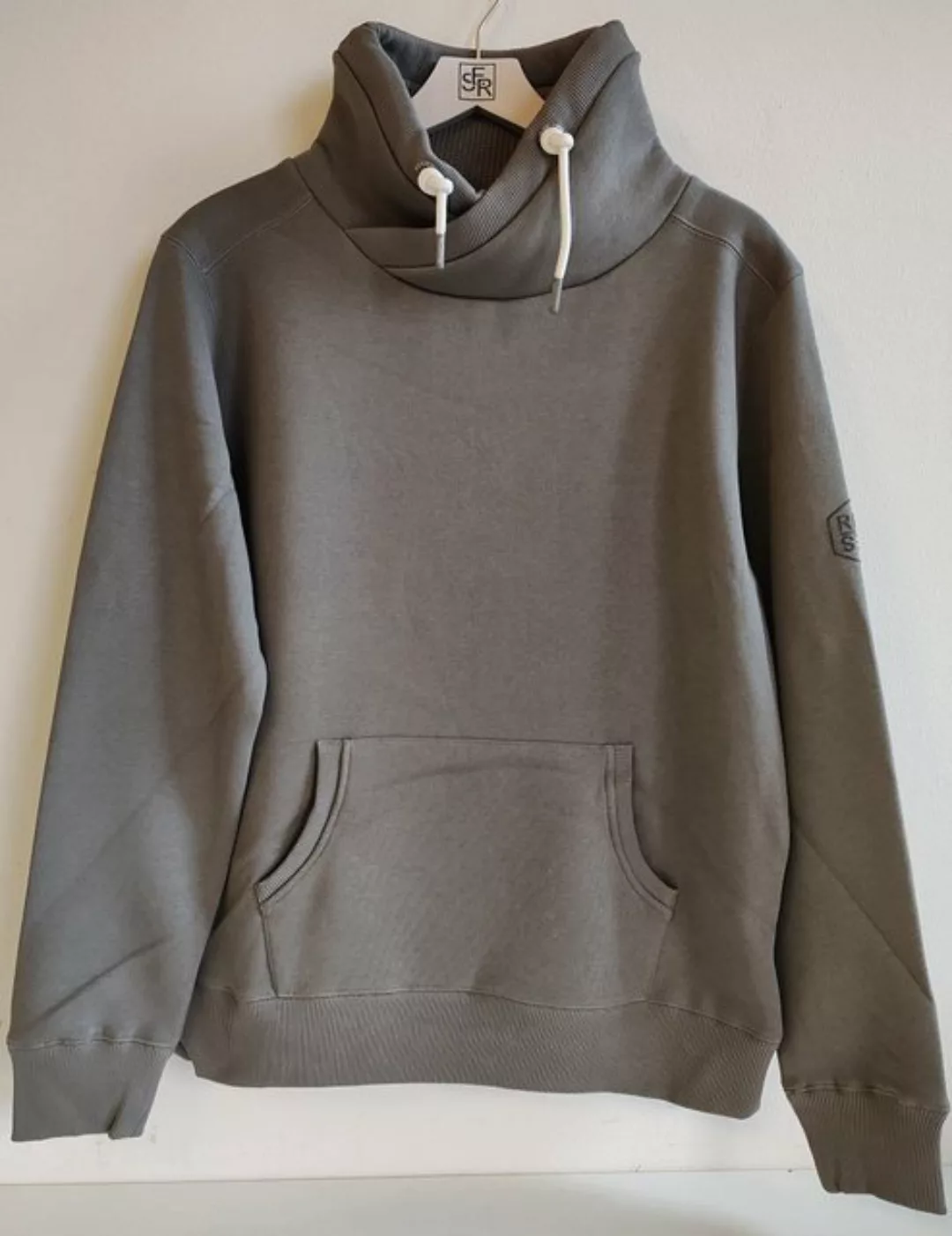 RES Sweatshirt Sweatshirt, Cross over Kragen, uni, M9924640S günstig online kaufen