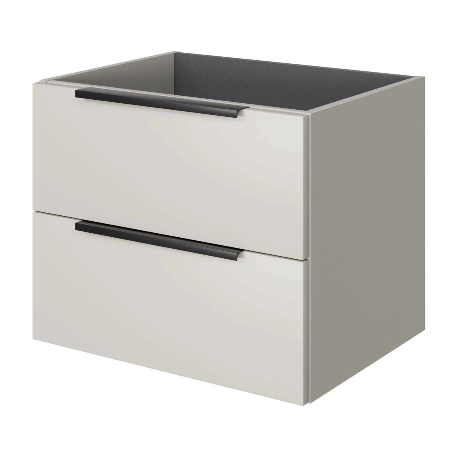 Pelipal Waschbeckenunterschrank Quantum 07 Kaschmir Matt 59 cm 2 Auszüge günstig online kaufen