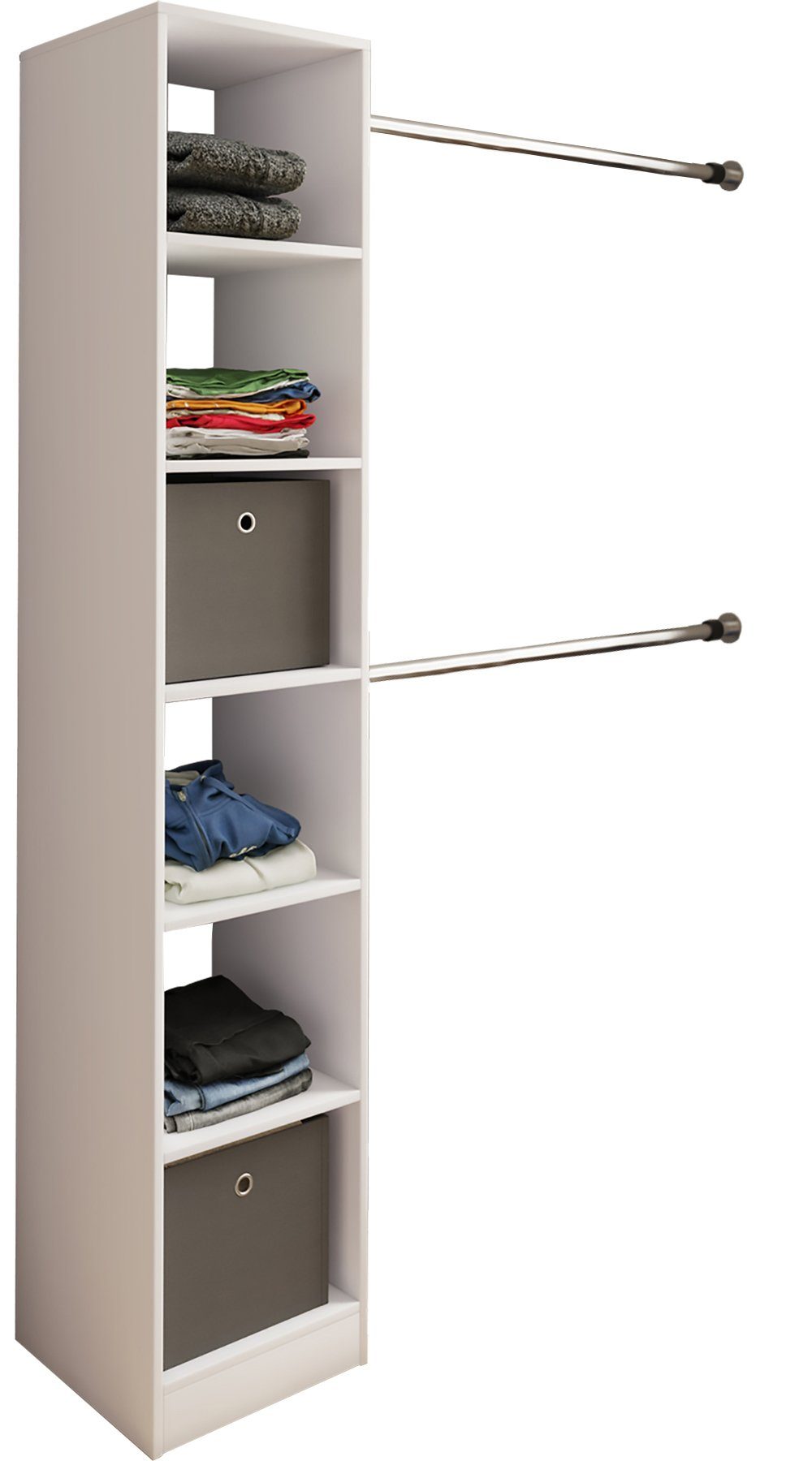 VCM Kleiderschrank Offener Kleiderschrank Dachschrägen Regal günstig online kaufen