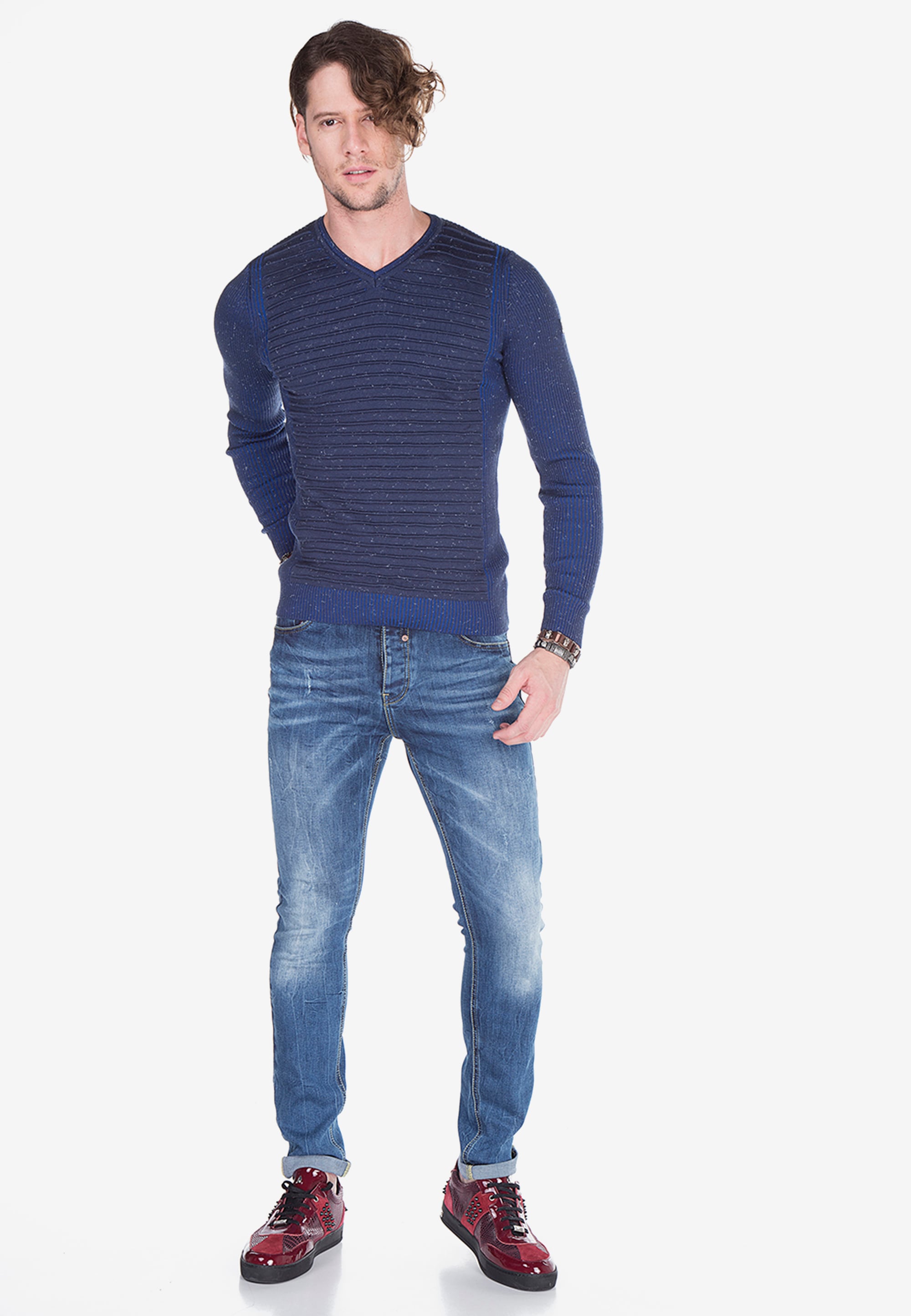 Cipo & Baxx Bequeme Jeans, im coolen Used-Look günstig online kaufen