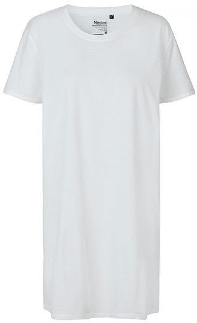 Neutral Rundhalsshirt Damen Long Length T-Shirt günstig online kaufen
