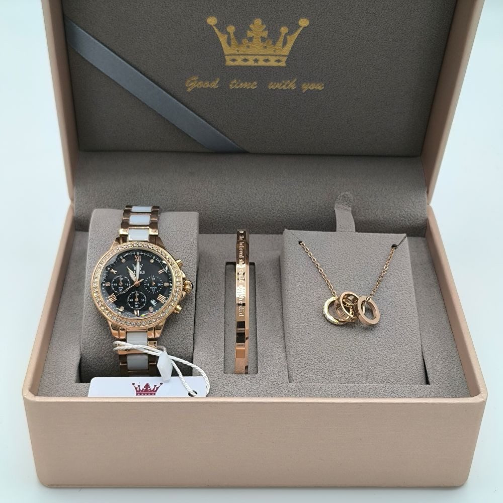 OLEVS Quarzuhr Olevs Uhr Keramik Luxus günstig online kaufen