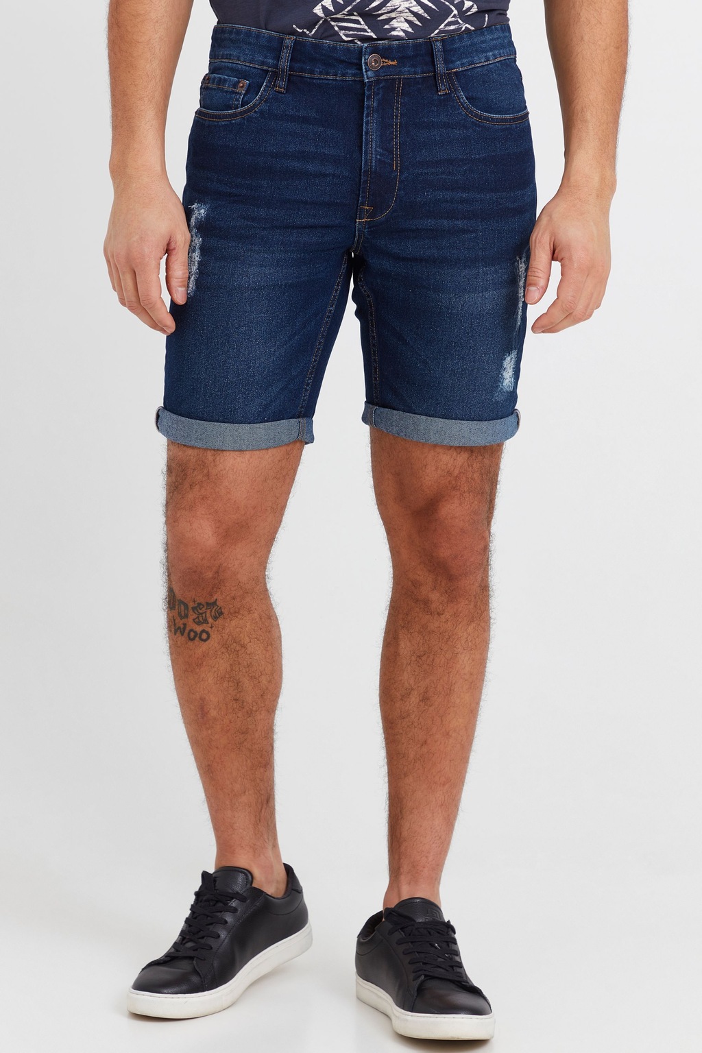 !Solid Jeansshorts SDNoyton Denim Shorts mit Destroyed Look günstig online kaufen