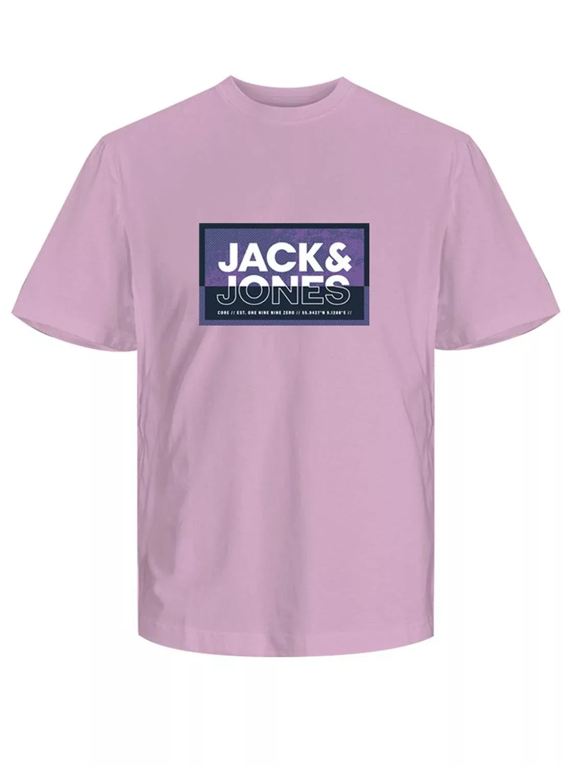 Jack & Jones T-Shirt JCOLOGAN SUMMER PRINT TEE CREW NECK FST günstig online kaufen