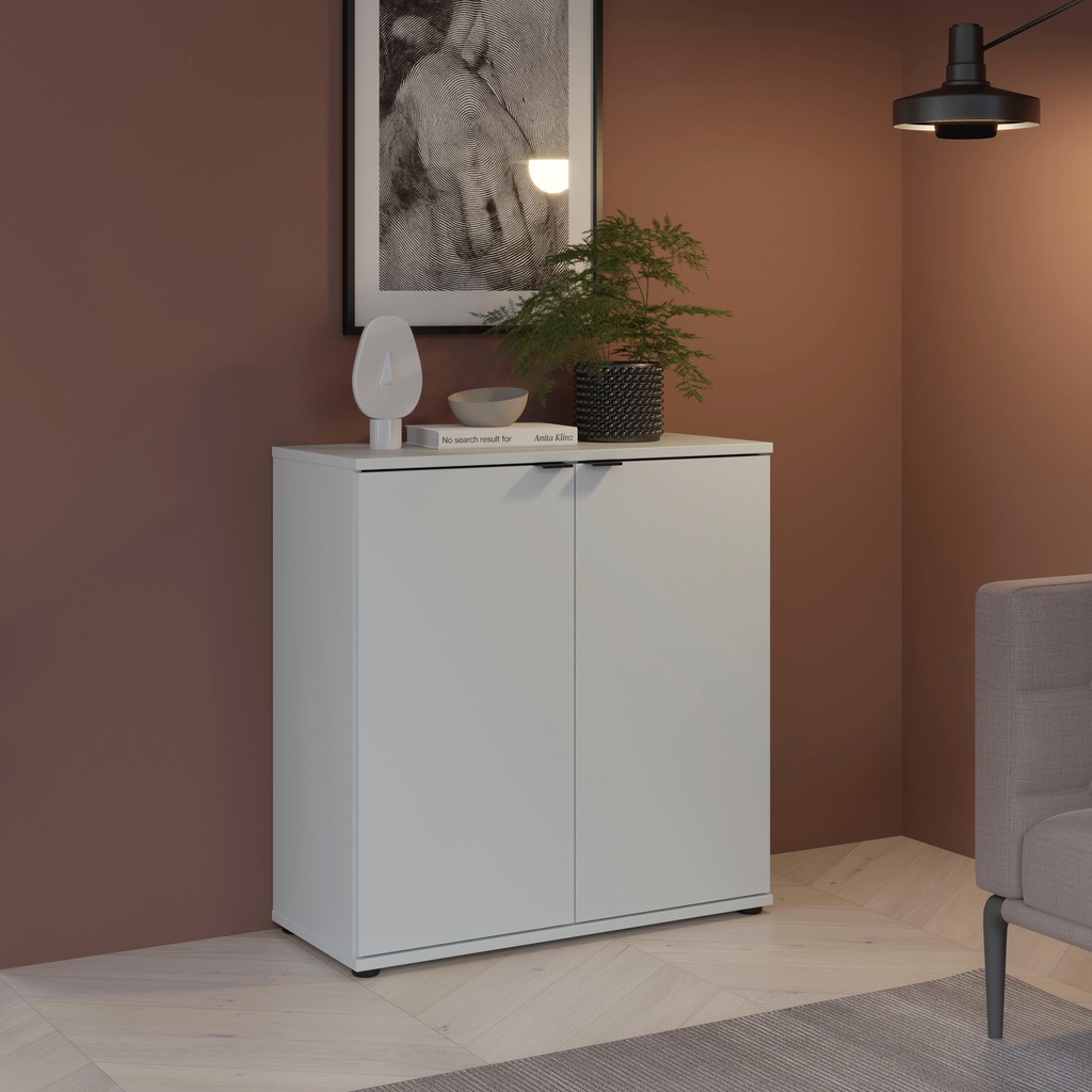 FORTE Kommode "Ganymede", Kommode, Stauraum, Metallgriffe, 4 Dekore, Breite günstig online kaufen