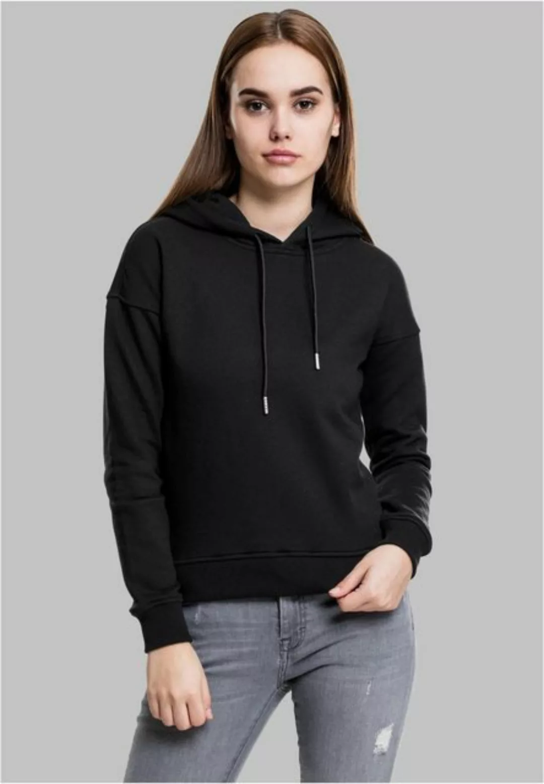 URBAN CLASSICS Kapuzenpullover TB1524 - Ladies Hoody black M günstig online kaufen