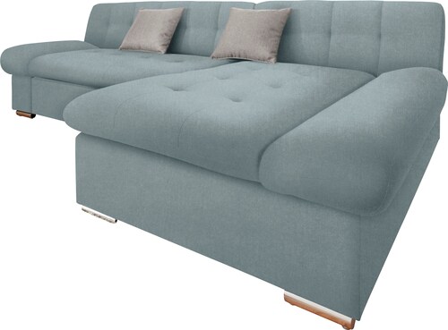 TRENDMANUFAKTUR Ecksofa "Reggae II, L-Form", wahlweise mit Bettfunktion günstig online kaufen