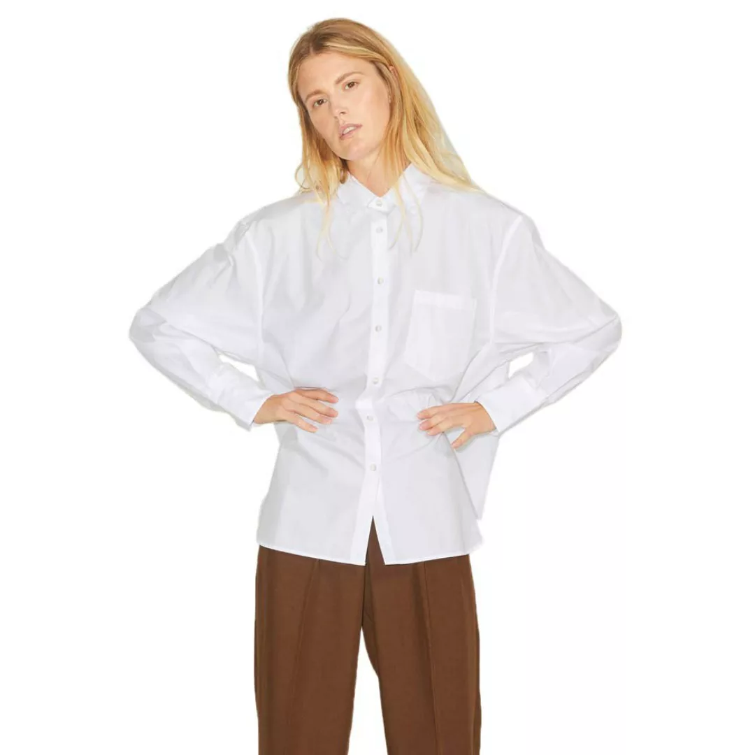 Jjxx Jamie Relaxed Poplin Langarm Hemd 2XS White günstig online kaufen