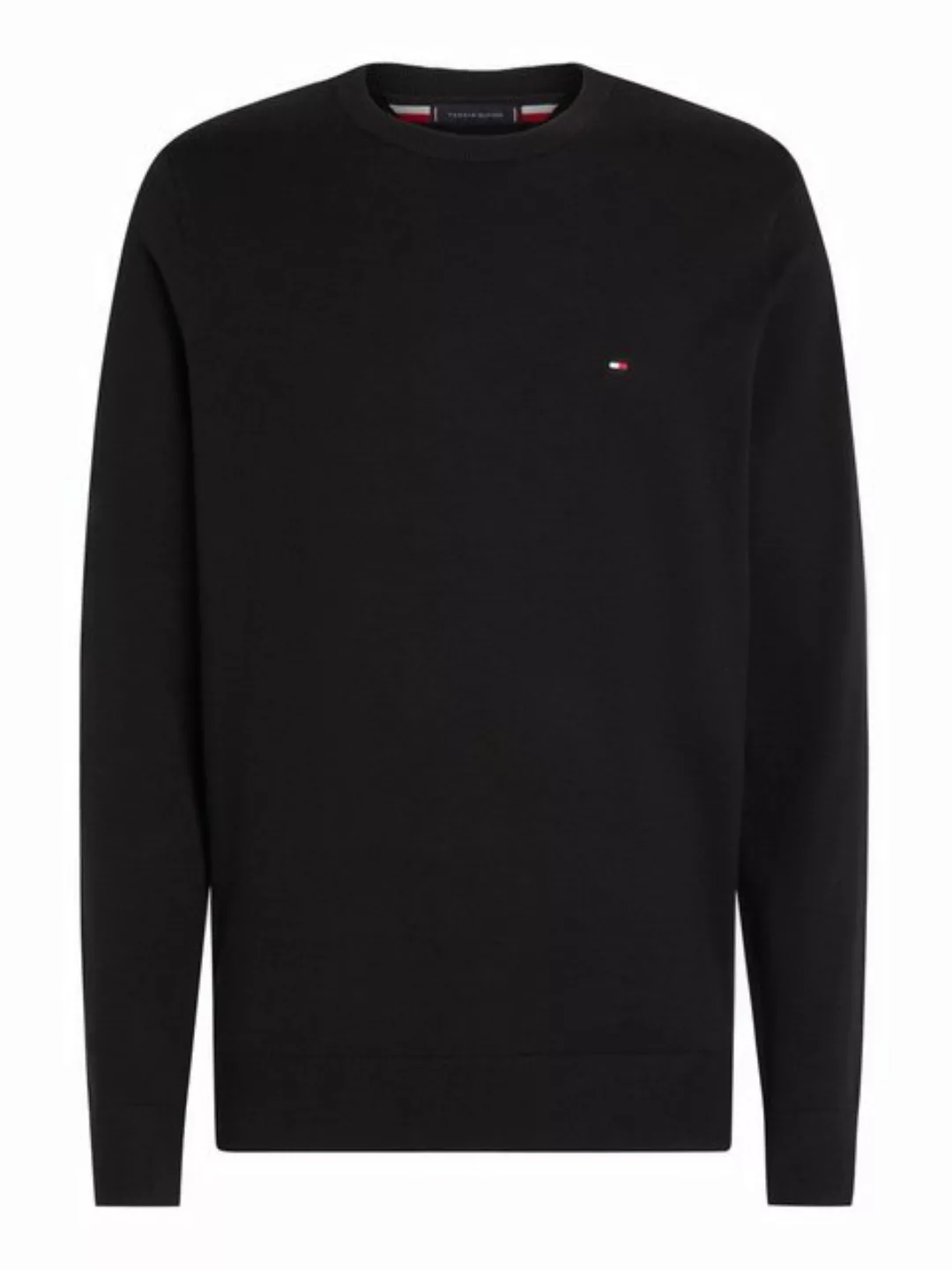 Tommy Hilfiger Rundhalspullover ESSENTIAL COTTON CREW NECK günstig online kaufen