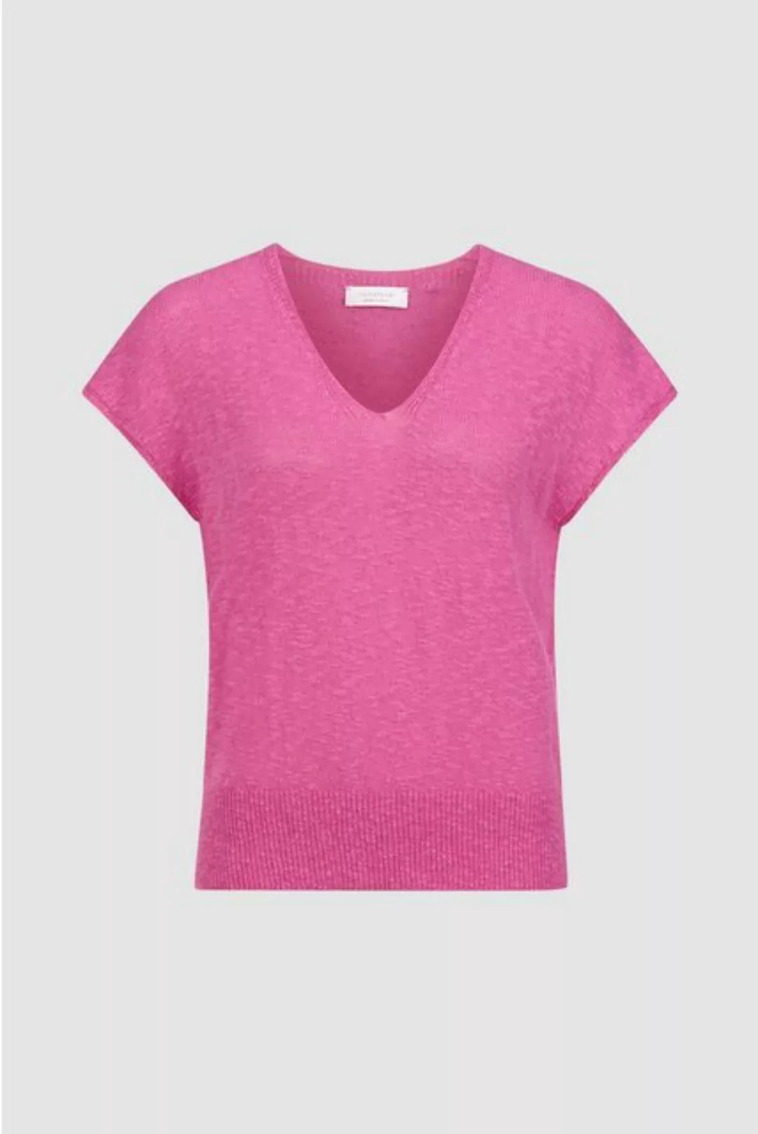 Rich & Royal Pullunder V-neck slub top günstig online kaufen