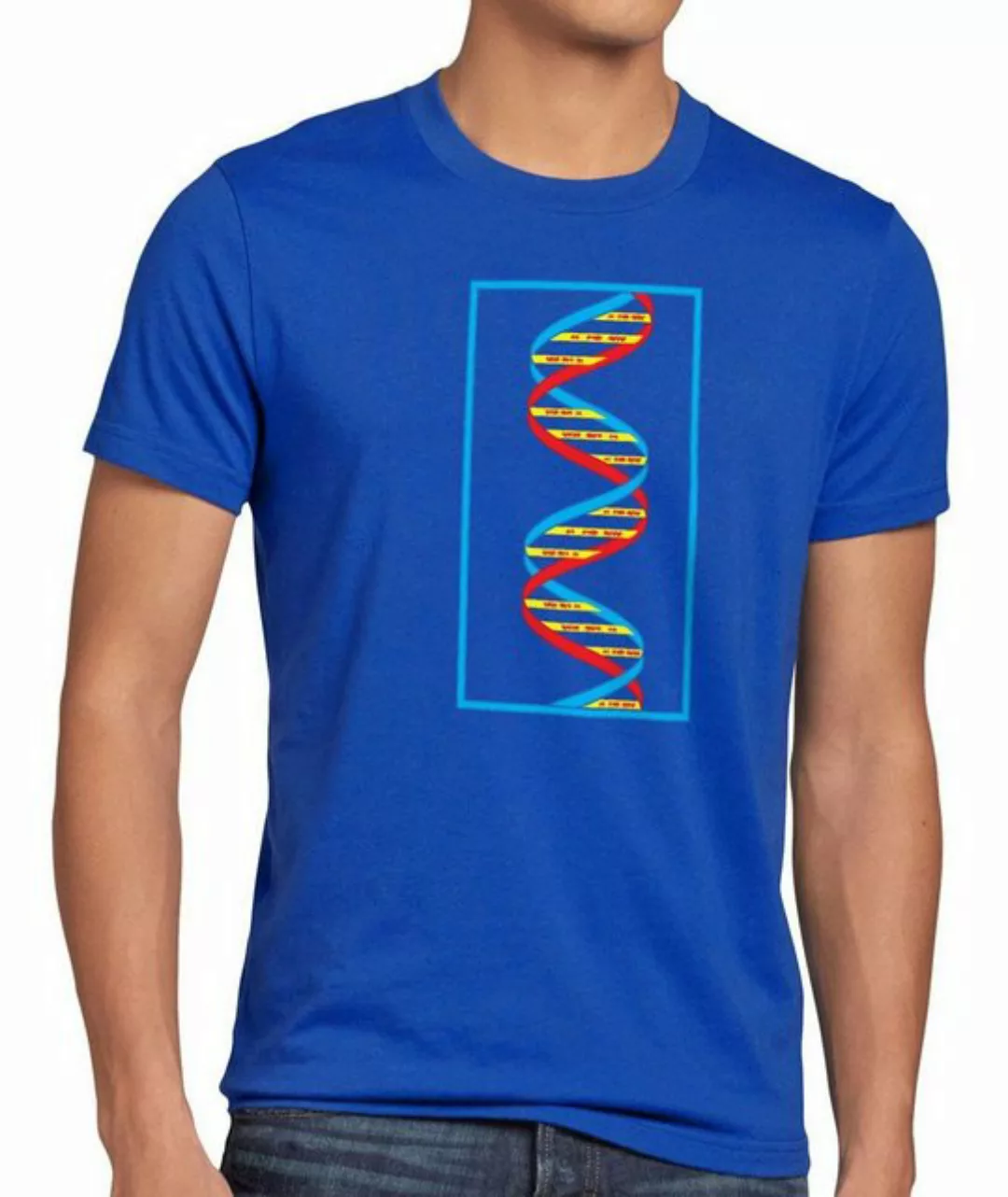style3 Print-Shirt Herren T-Shirt Sheldon DNA Big Fan Theory Bazinga Bang C günstig online kaufen