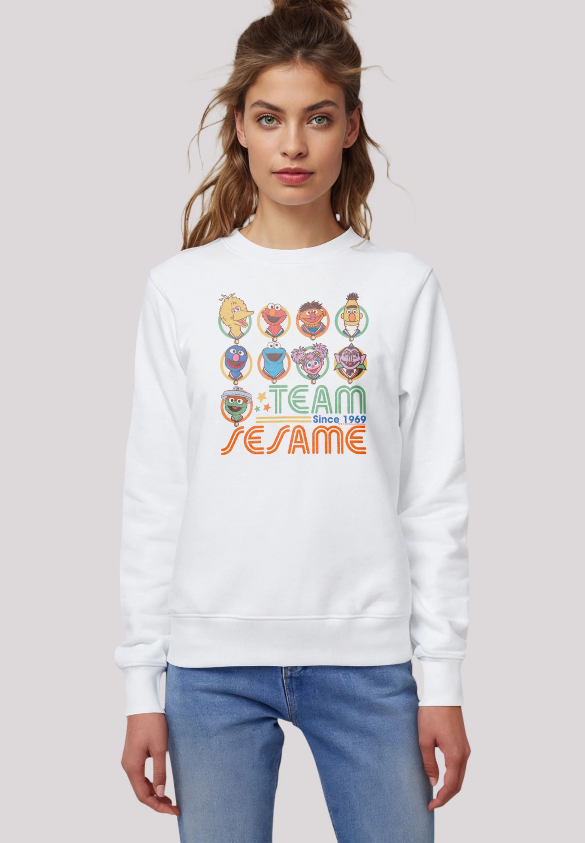 F4NT4STIC Sweatshirt "Sesamstraße Team Since 1969", Premium Qualität günstig online kaufen