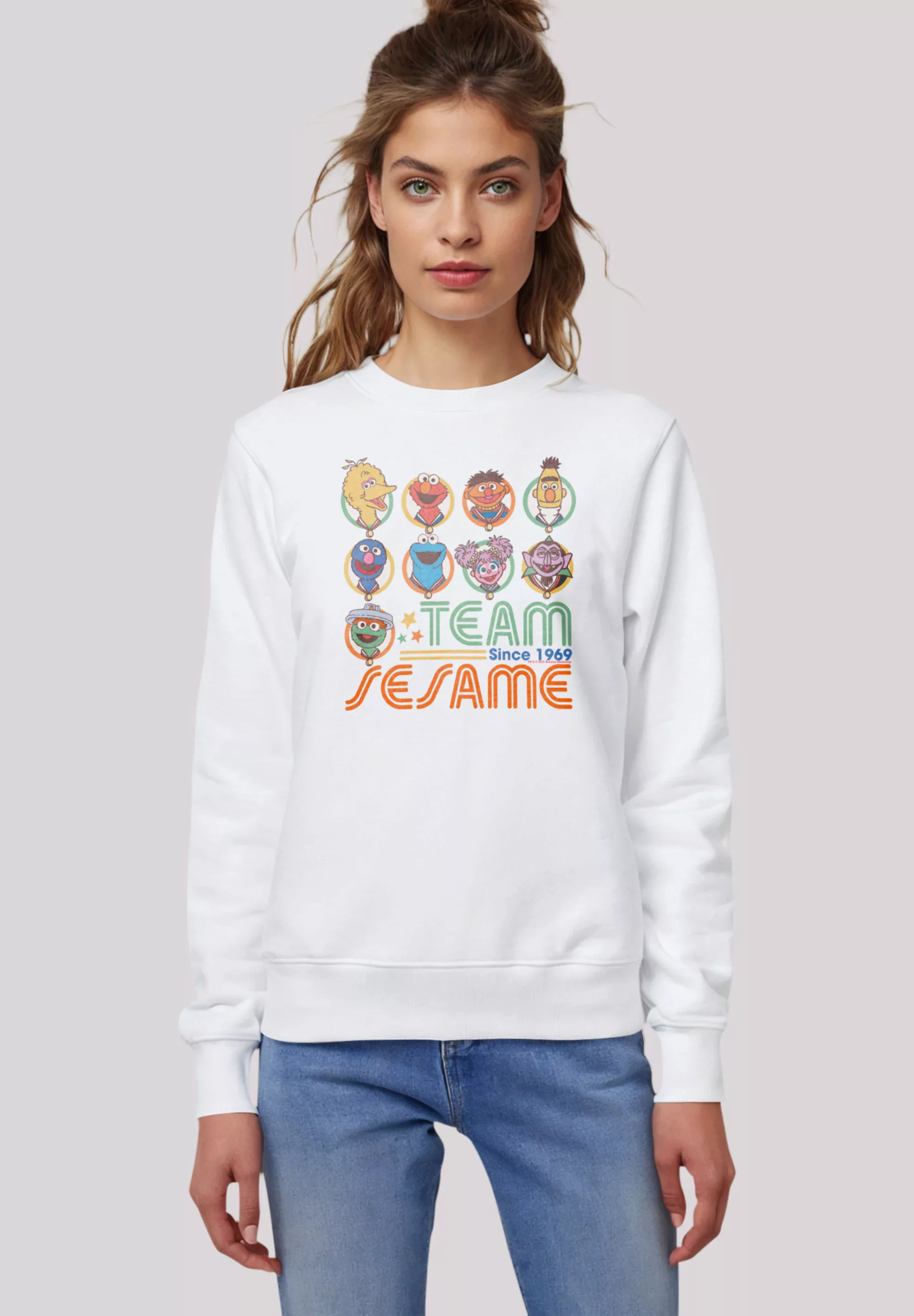 F4NT4STIC Sweatshirt "Sesamstraße Team Since 1969", Premium Qualität günstig online kaufen