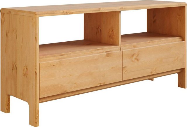 Home affaire TV-Schrank "Luven", aus Massivholz, Breite 114 cm, 2 Schublade günstig online kaufen