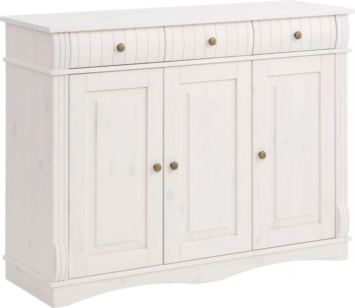 Home affaire Sideboard "Teresa", 3-türig, Breite 119 cm günstig online kaufen