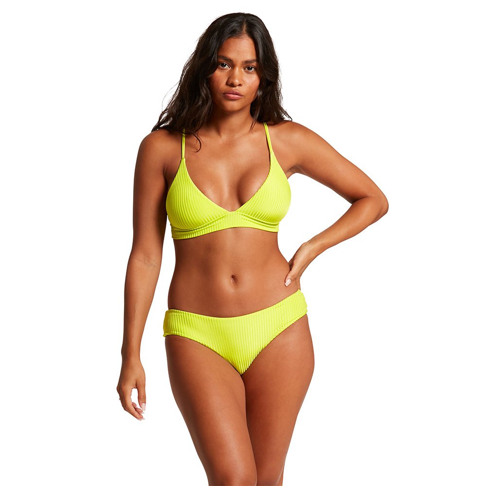 Volcom Simply Rib Cheeky Bikinihose XS Lime günstig online kaufen