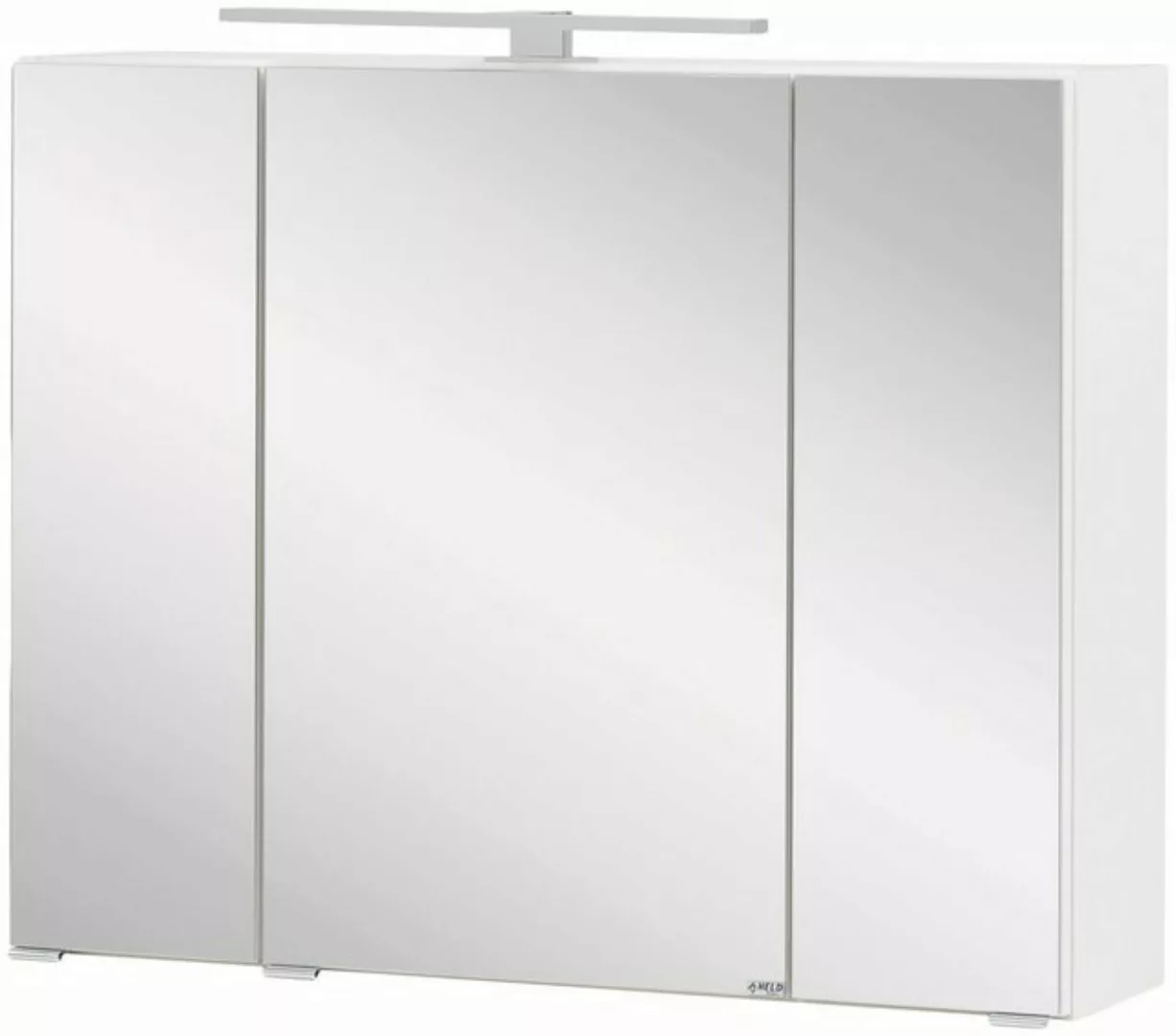 welltime Spiegelschrank Kaunas 80 cm breit, Soft-Close-Funktion günstig online kaufen