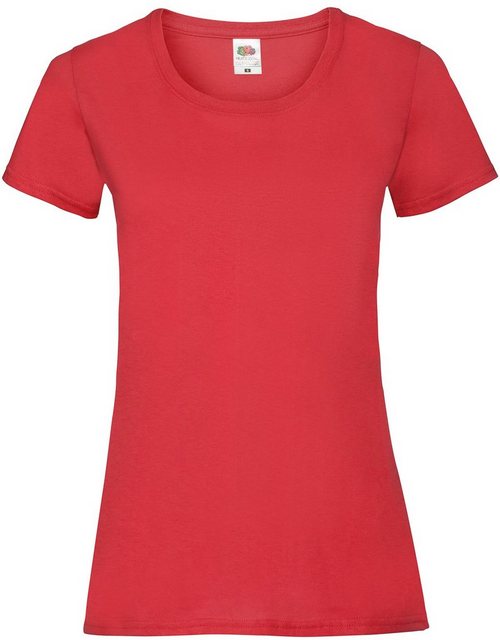 Fruit of the Loom Rundhalsshirt Fruit of the Loom Valueweight T Lady-Fit günstig online kaufen