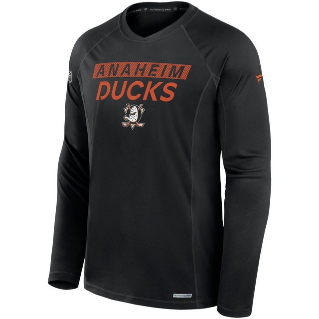 Fanatics Langarmshirt Anaheim Ducks Authentic Pro RINK günstig online kaufen