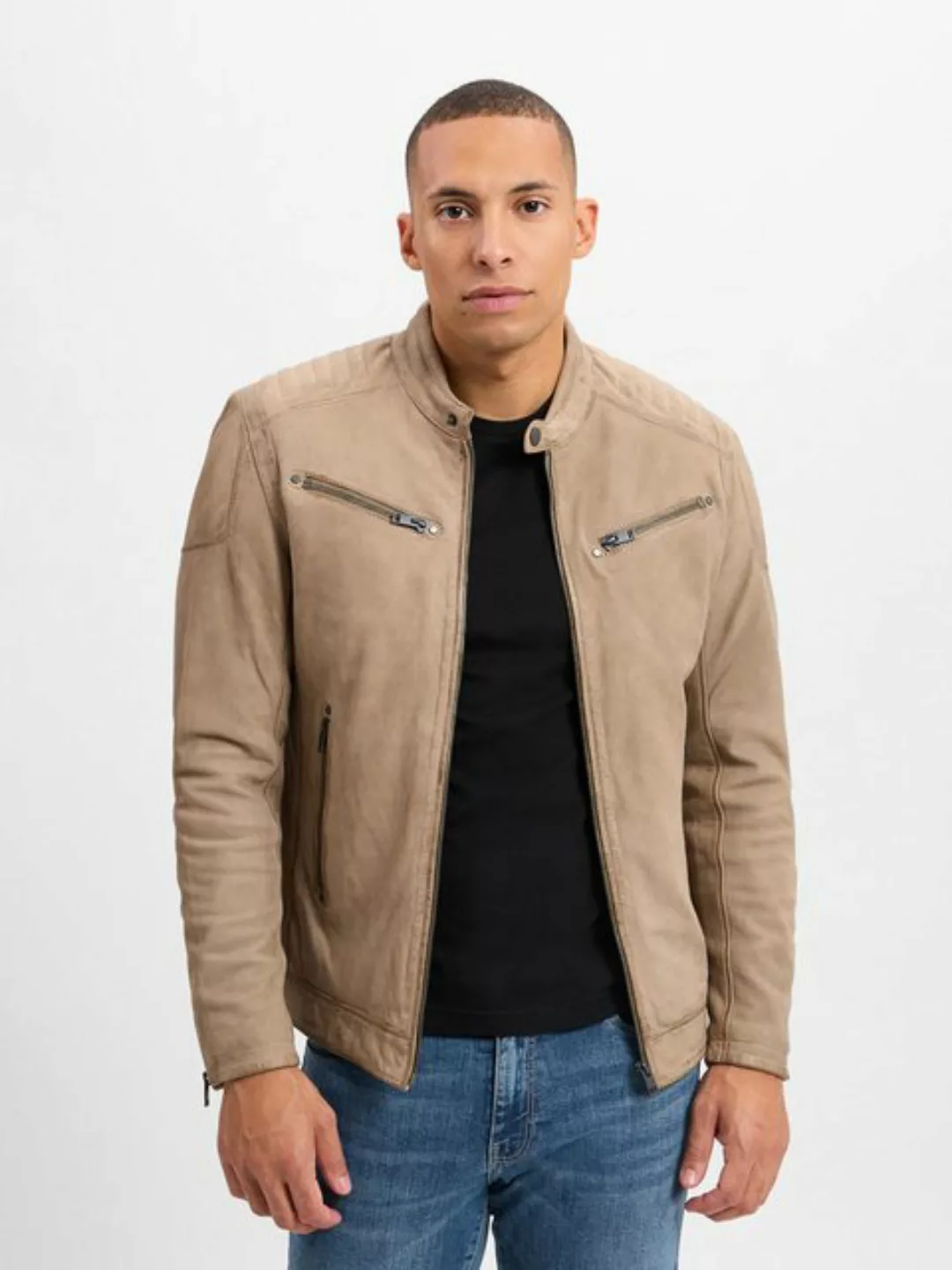 Finshley & Harding Lederjacke günstig online kaufen