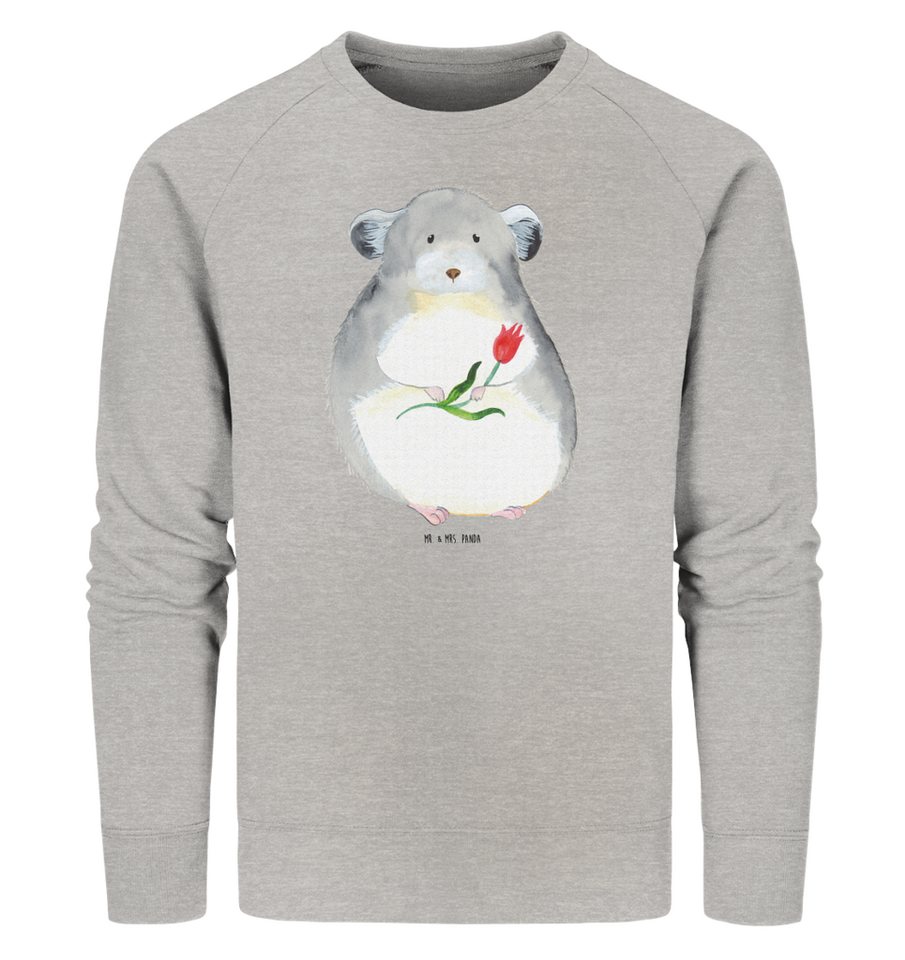 Mr. & Mrs. Panda Longpullover Größe XS Chinchilla Blume - Heather Grey - Ge günstig online kaufen