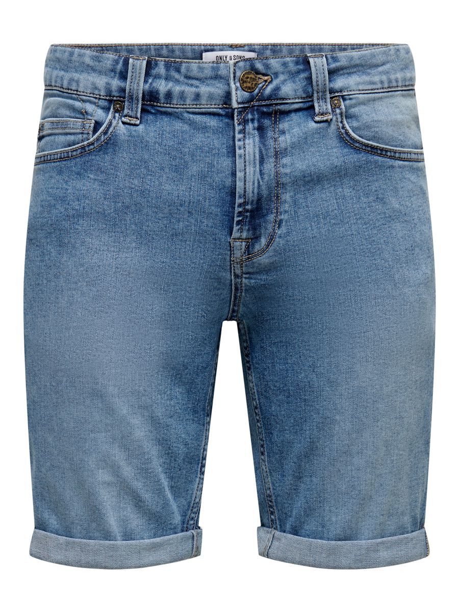 ONSPLY MITTELBLAUE JEANSSHORTS günstig online kaufen