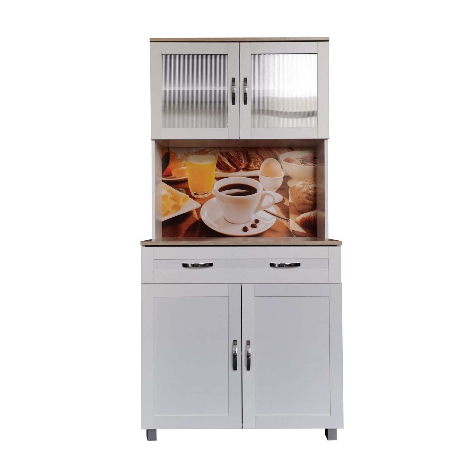 HTI-Living Hochschrank Küchenbuffet 1 Schublade Blanca günstig online kaufen