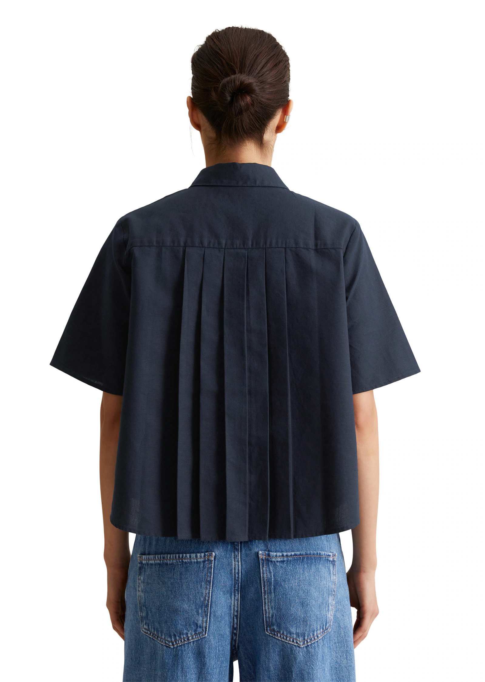 Marc OPolo DENIM Kurzarmbluse günstig online kaufen