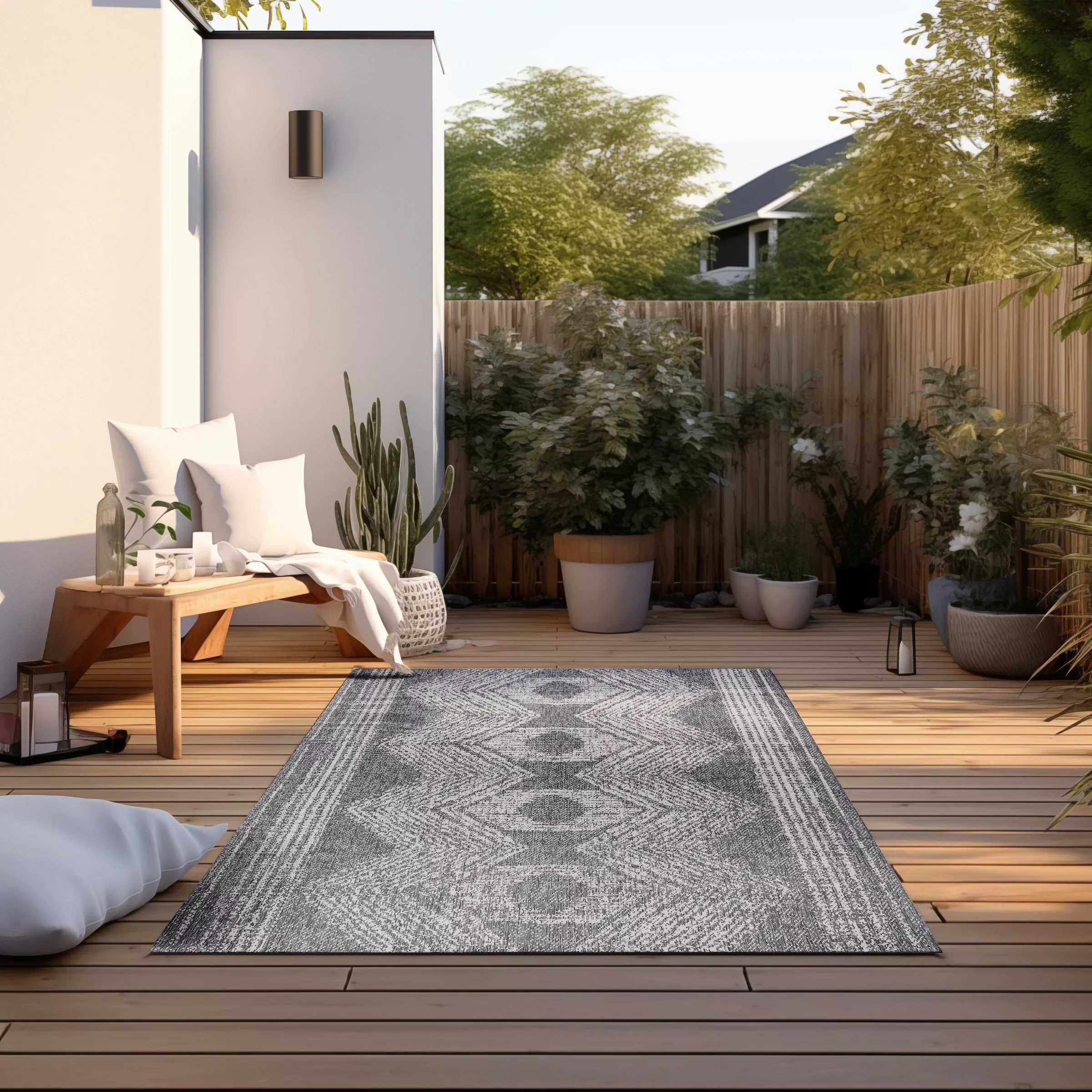 ELLE DECORATION Teppich »Merge, In- und Outdoor«, rechteckig, 5 mm Höhe, Fl günstig online kaufen