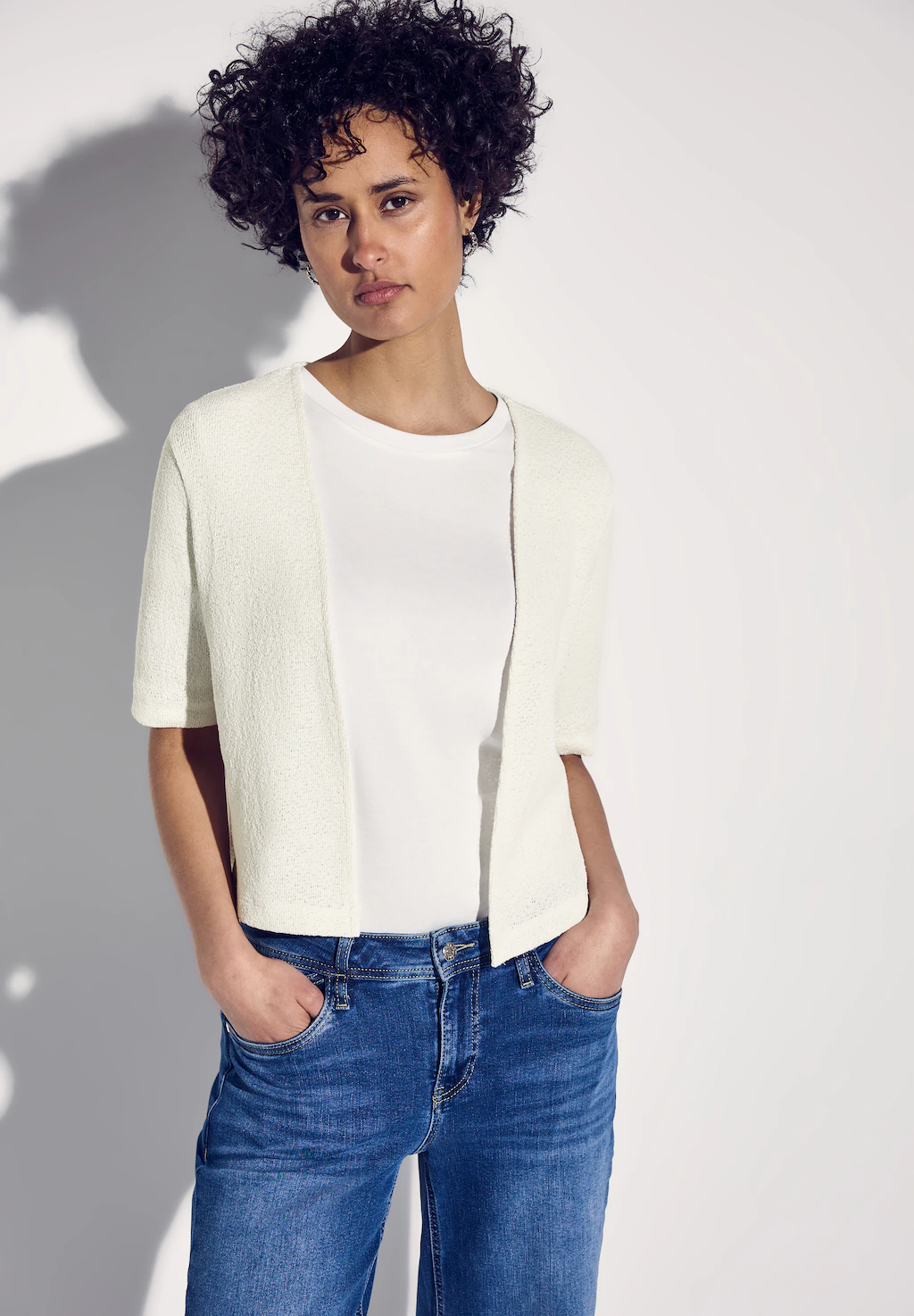 STREET ONE Cardigan, in Unifarbe günstig online kaufen