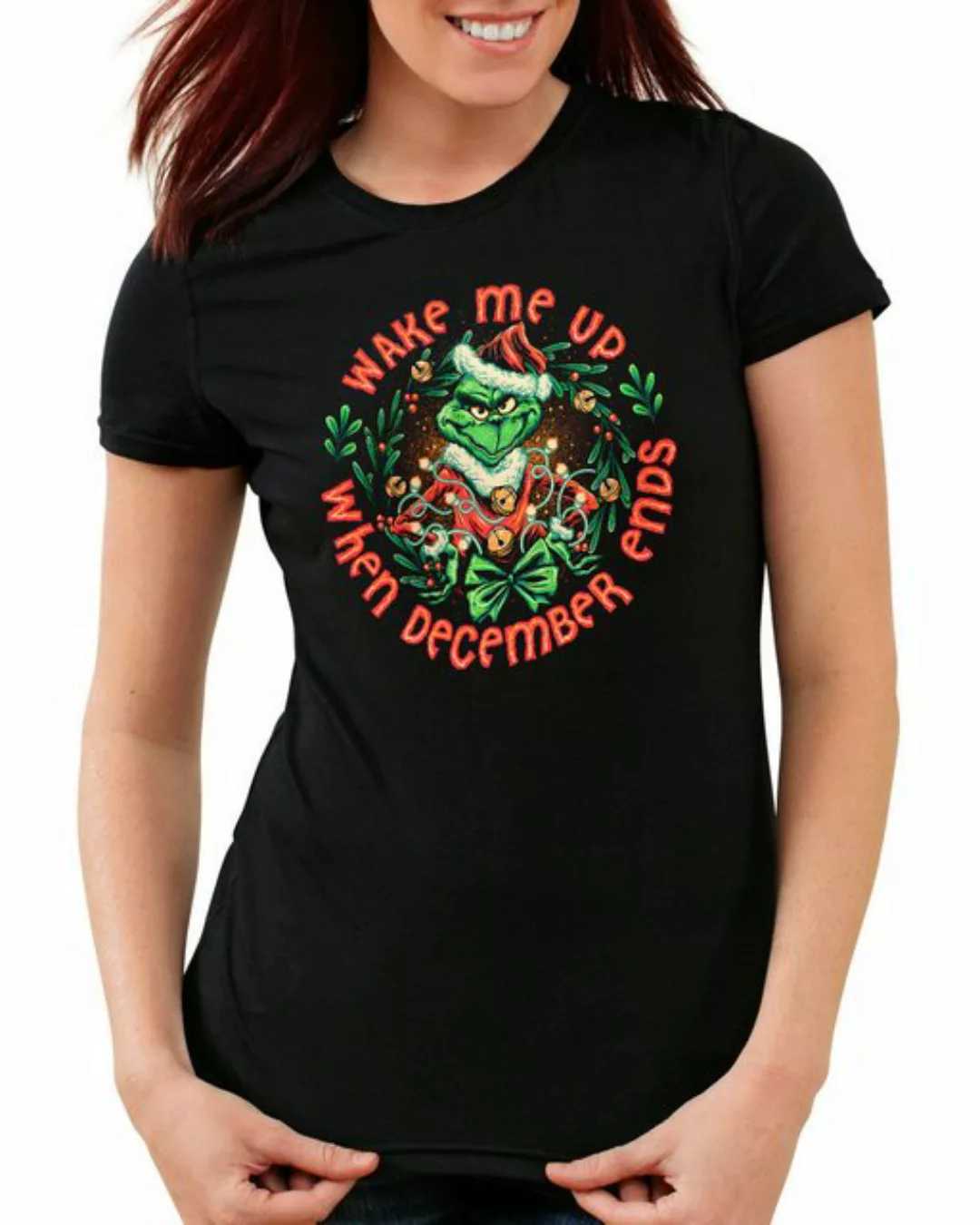 style3 T-Shirt Wake Me Up der grinch whoville sweater weihnachts-pullover u günstig online kaufen