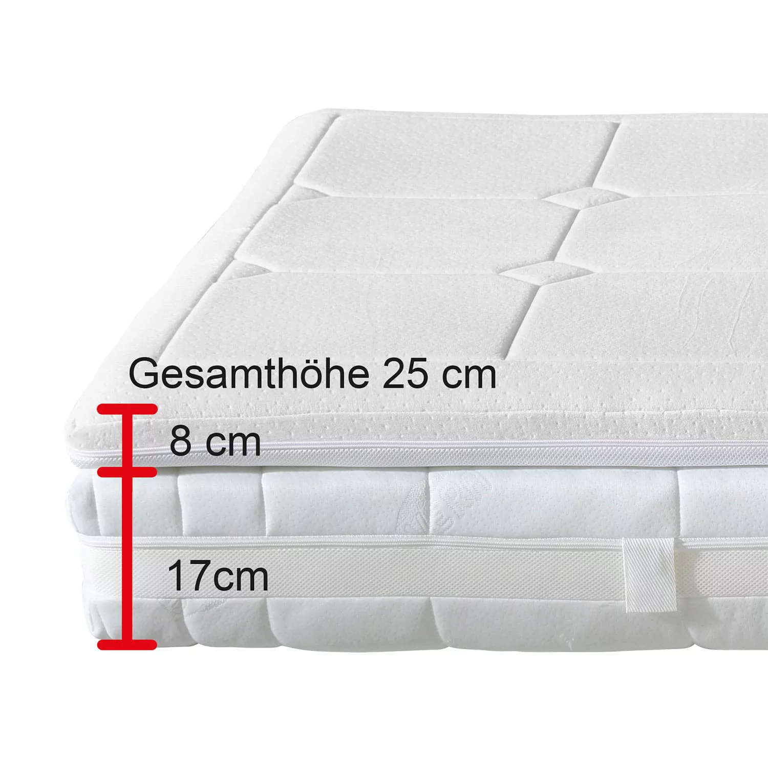 Bestschlaf Matratzen-Set »Klima«, 100x200 cm, Weiß günstig online kaufen
