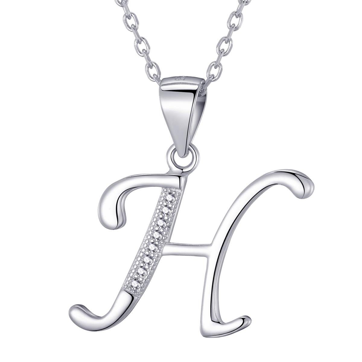 Morella Kette mit Anhänger Buchstabenkette Halskette günstig online kaufen