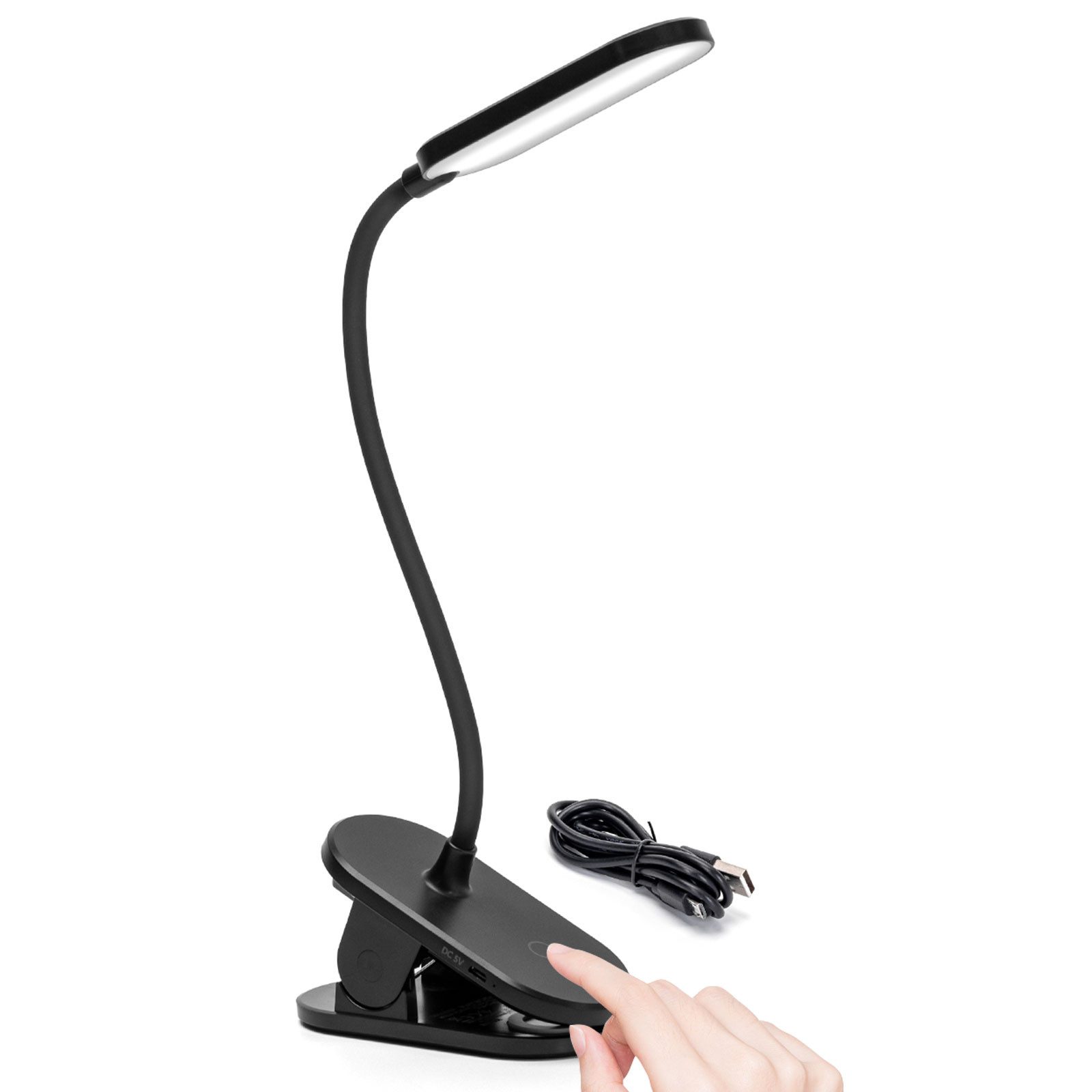 Aigostar LED Klemmtischleuchte LED Klemmlampe Wiederaufladbare günstig online kaufen