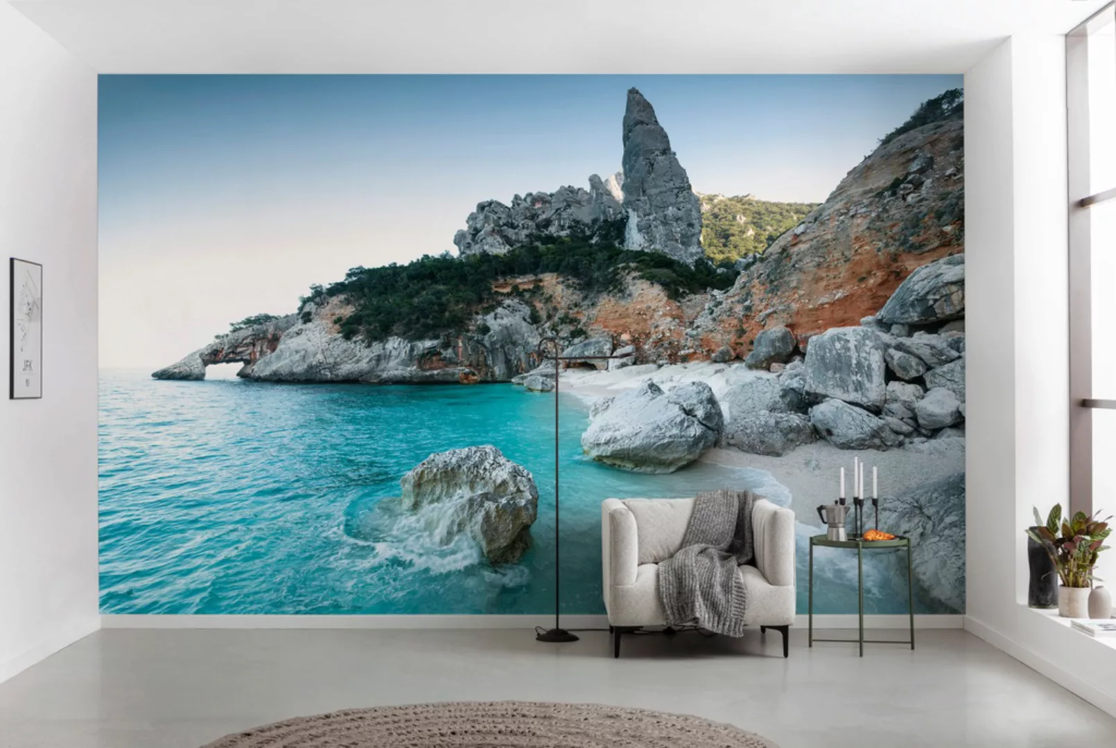 KOMAR Vlies Fototapete - Beach Tales - Größe 450 x 280 cm mehrfarbig günstig online kaufen