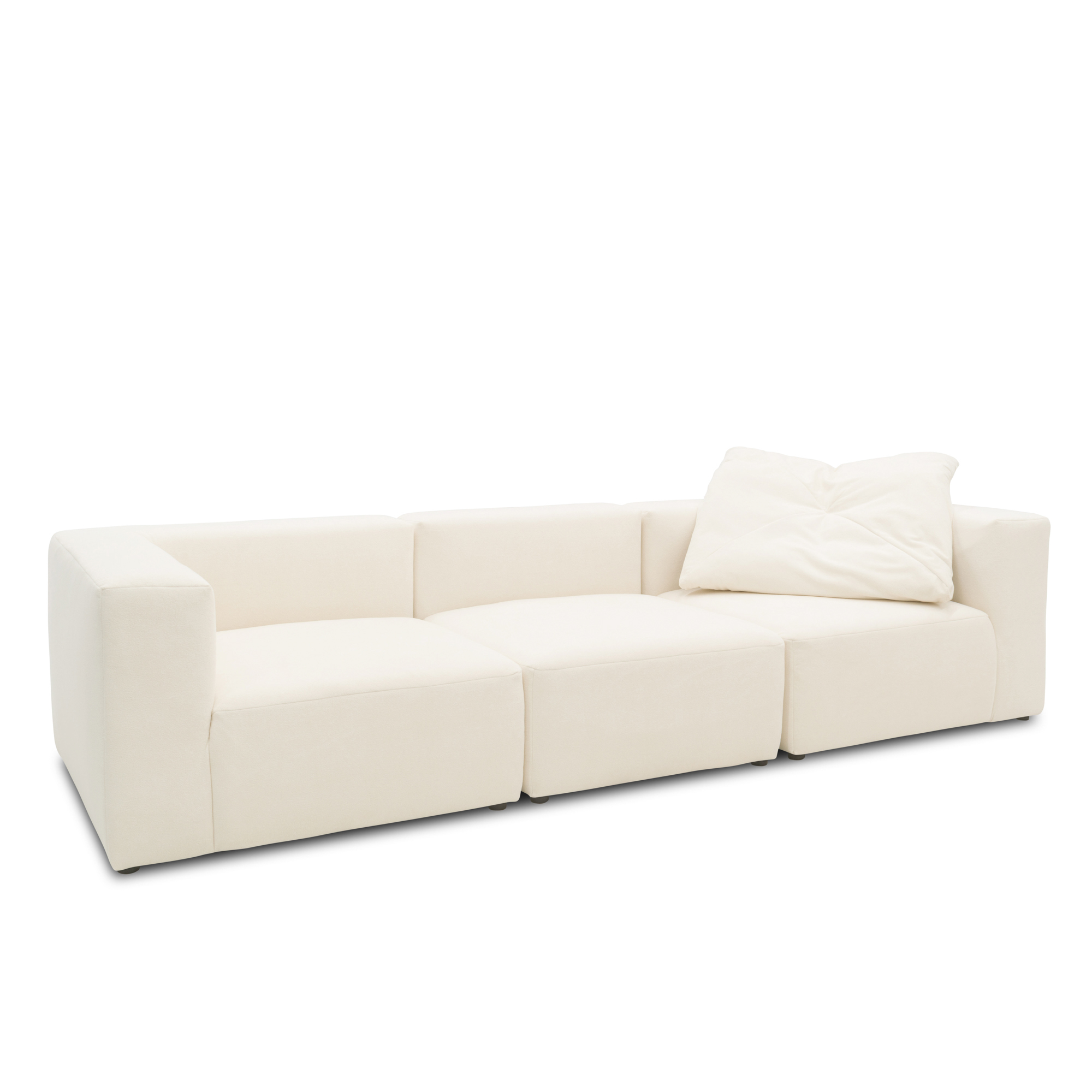 Sofa 800013, 3-Sitzer Garnitur, rechteckig, 3er Couch, 301 x 108 x 69 cm (B günstig online kaufen