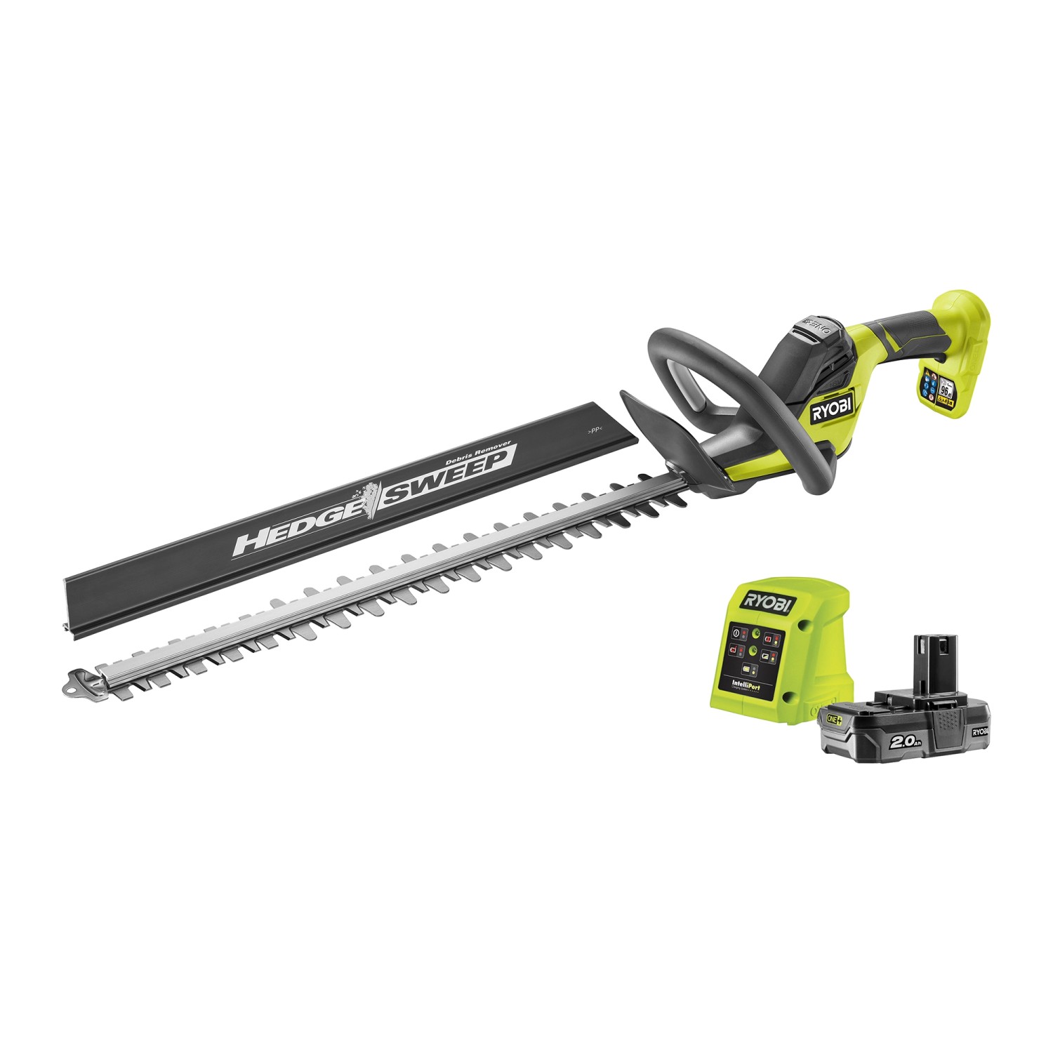 Ryobi Akku-Heckenschere RY18HT55A-120 One+ 18 V mit Akku und Ladegerät günstig online kaufen
