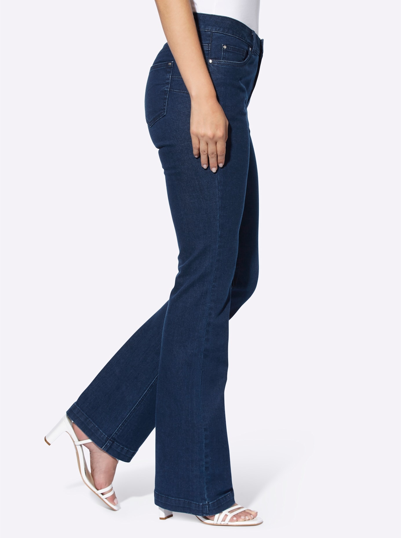 heine Bequeme Jeans Bootcut-Jeans günstig online kaufen